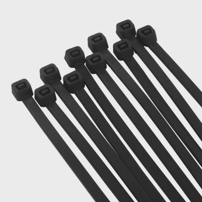 500-Piece Pack of 3.5mm x 180mm Nylon Cable Ties