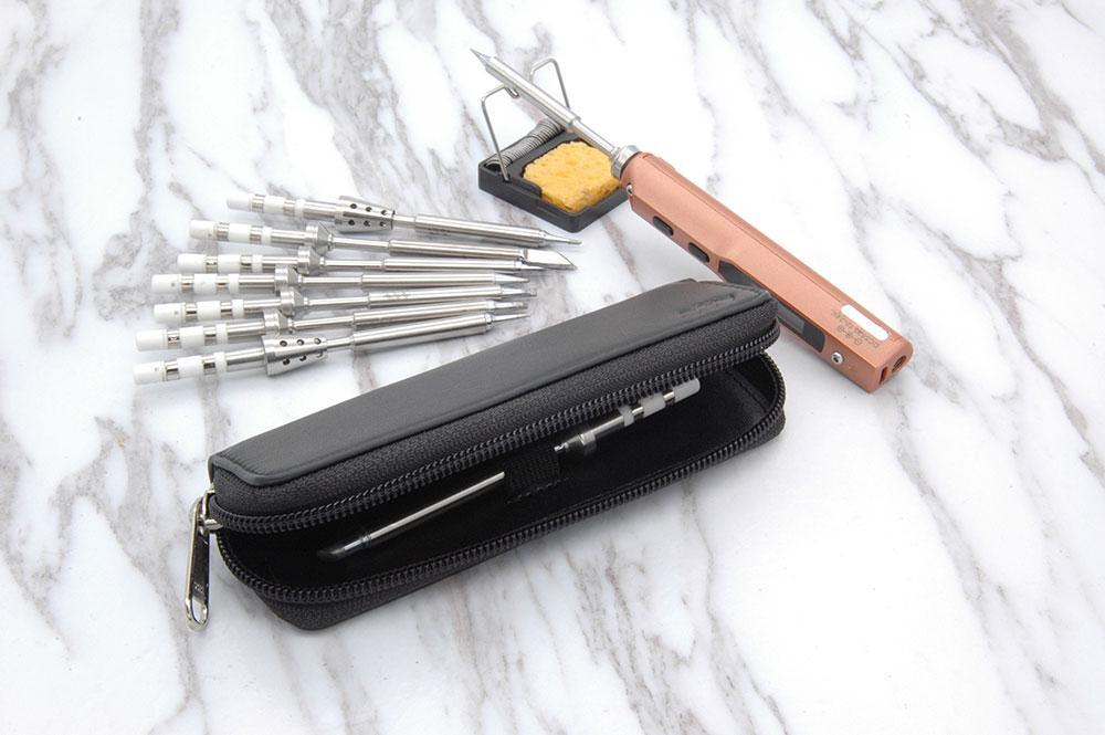 Exclusive Miniware Carrying Pouch - Ideal for TS80, TS80P, TS100, TS101, and PINECIL Soldering Irons