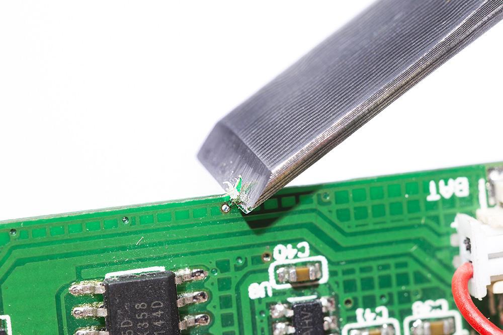 High - Quality Stainless Steel Miniware Solder Scraper for Bench Cleaning