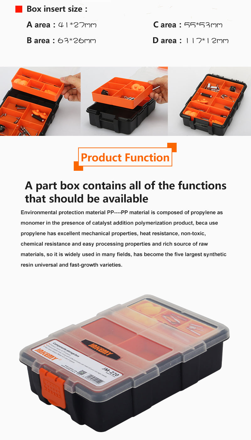 Hot Deal! JAKEMY High - Quality JM - Z20 Storage Box for Your Convenience