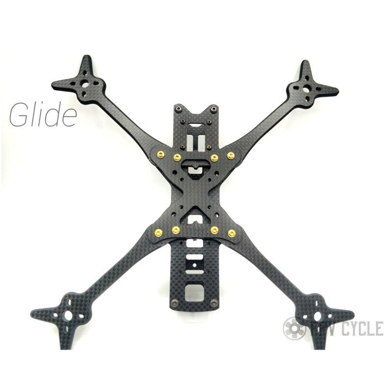 FPVCycle Glide 5 High - Quality Frame Body Kit for Drone Replacement Spare Parts
