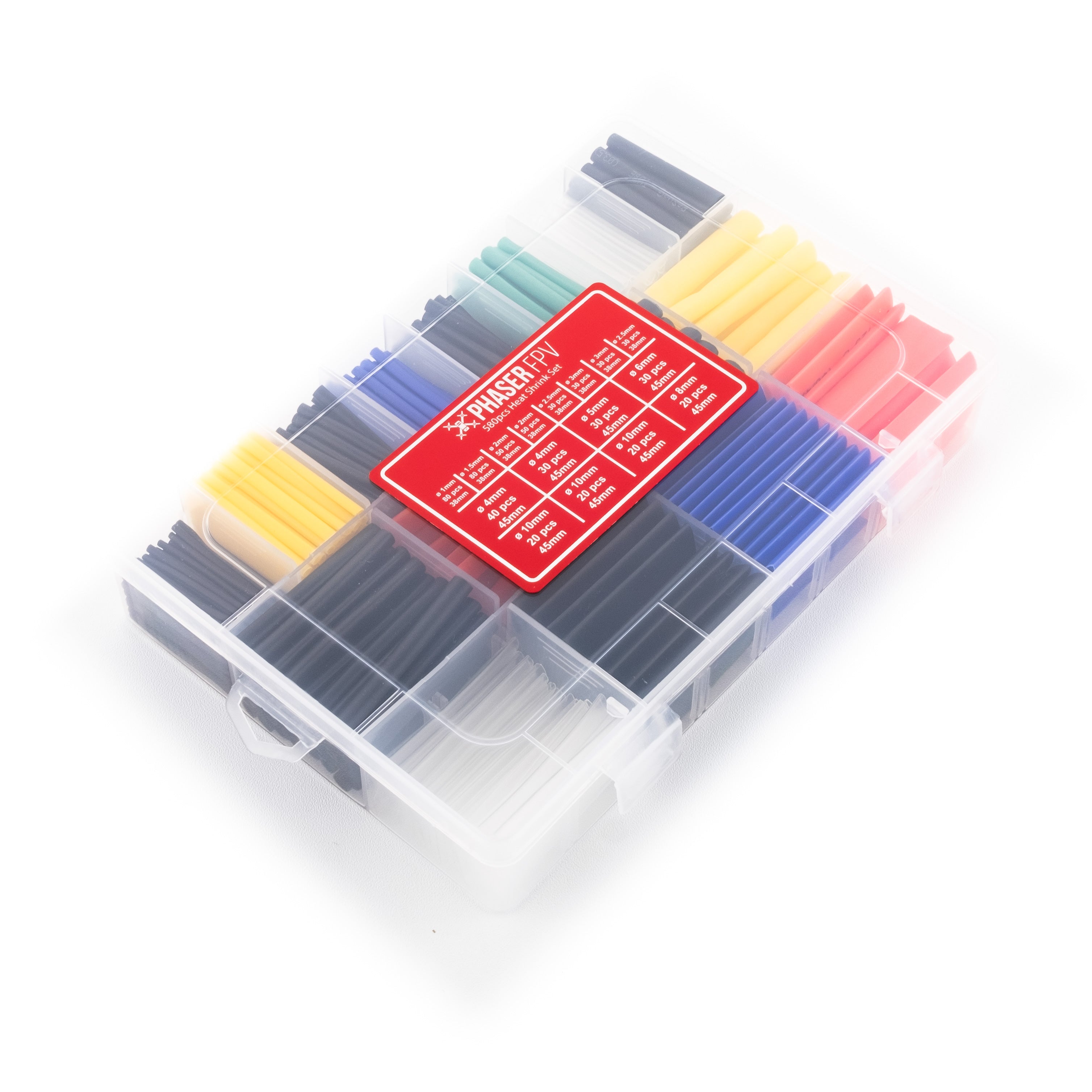 Hot Deal! 580pcs Phaser FPV Heat Shrink Kit