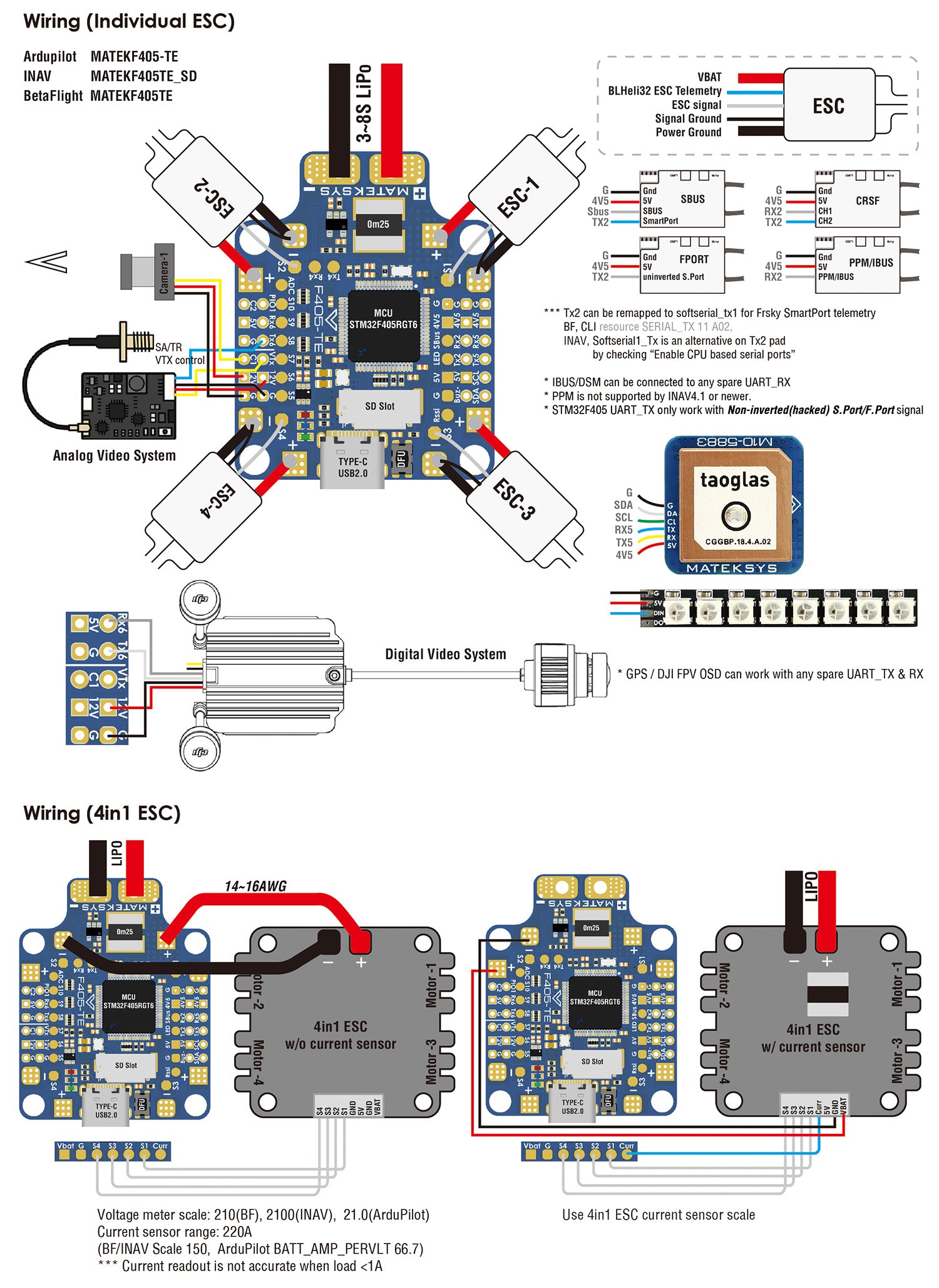 Hot Deal: Matek F405-TE Flight Controller with ICM42688-P