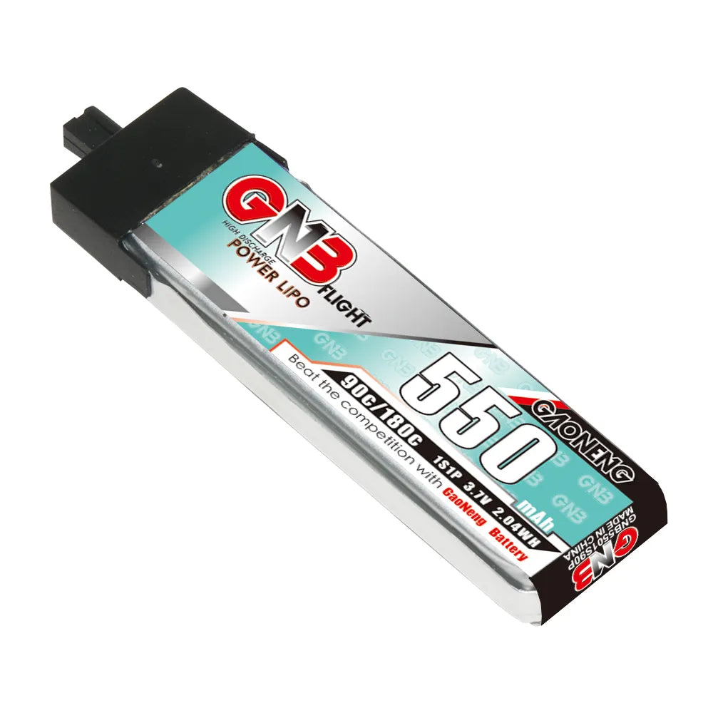 GAONENG GNB 1S 3.7V 550mAh 90C A30 Plastic Head LiPo Battery 4pc - Hot Deal!