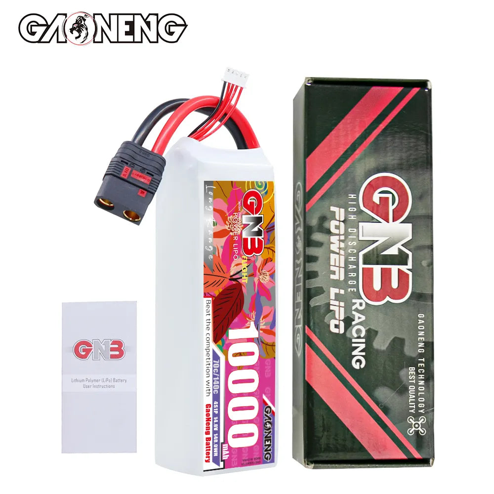 GAONENG 14.8V 10000mAh 70C RC LiPo Battery QS8 - High - Performance Deal