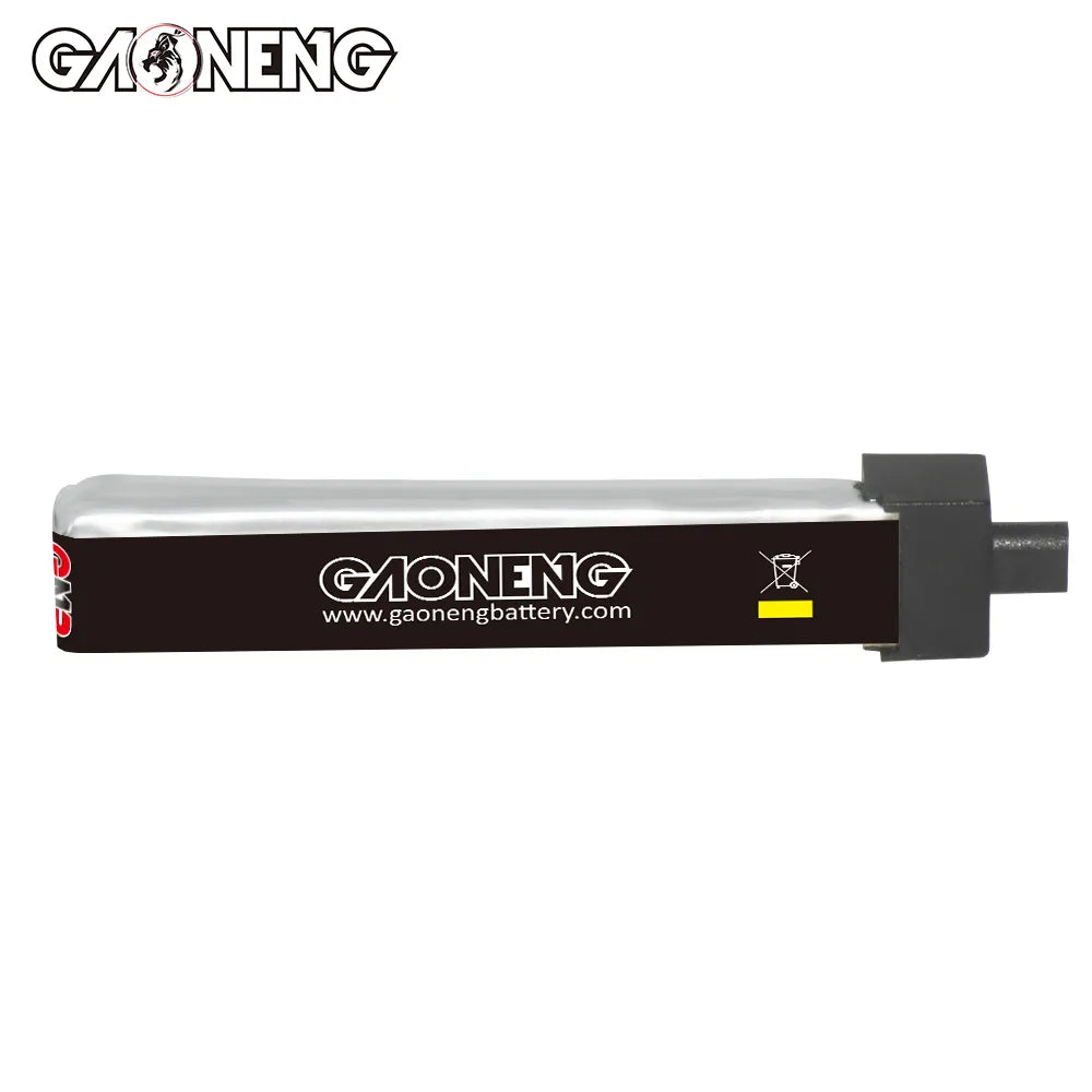 Hot Sale GAONENG GNB 380mAh 3.8V 60C 1S A30 Plastic Head LiPo Drone Battery