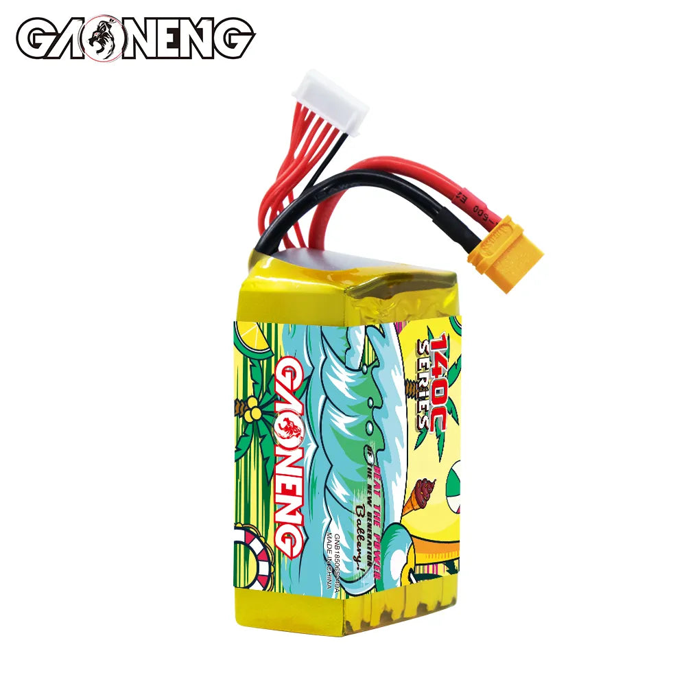 GAONENG GNB 6S 22.2V 1850mAh 140C LiPo Battery XT60 - High - Performance Offer